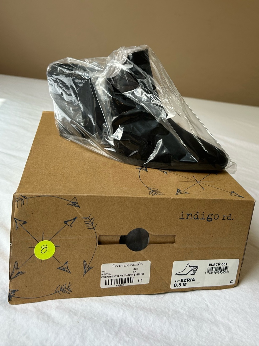 NIB Indigo Rd Ezria Black Western Mule Size 8.5 from Francesca’s 🖤